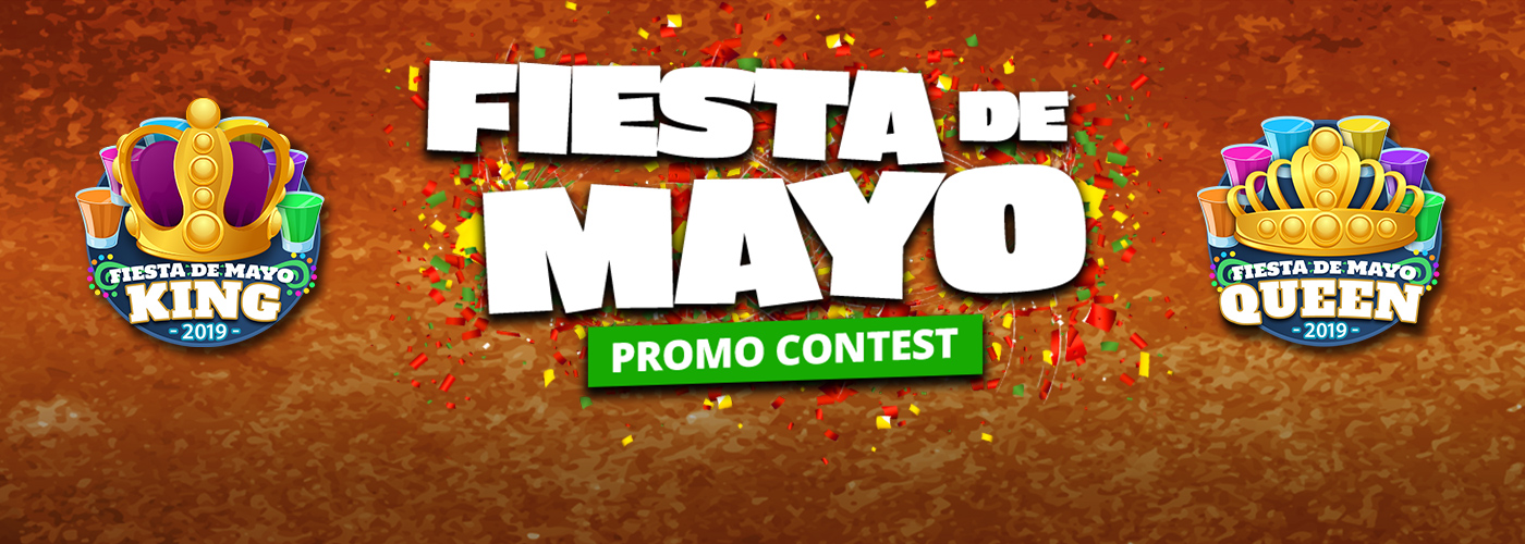 Fiesta de Mayo 2019 Cam Guy Contest!