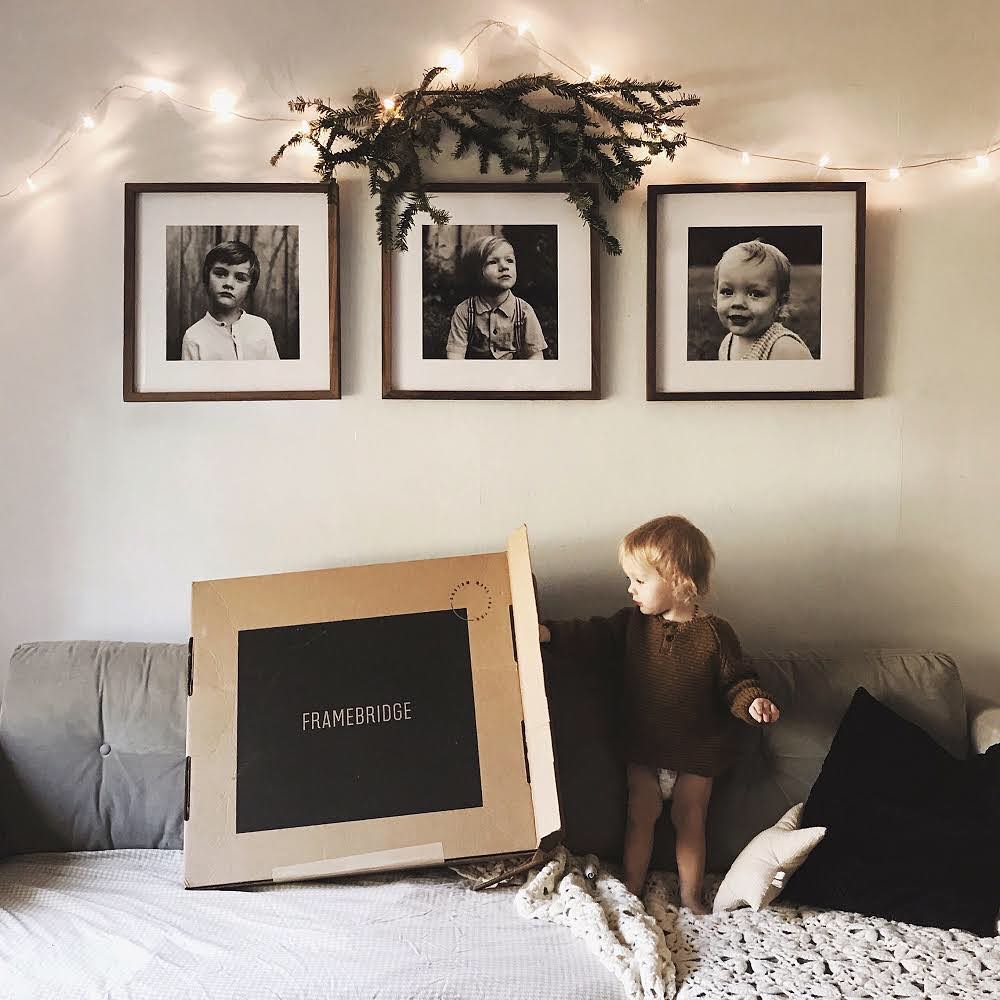 How to Choose, Edit, Frame & Hang Your Family Photos