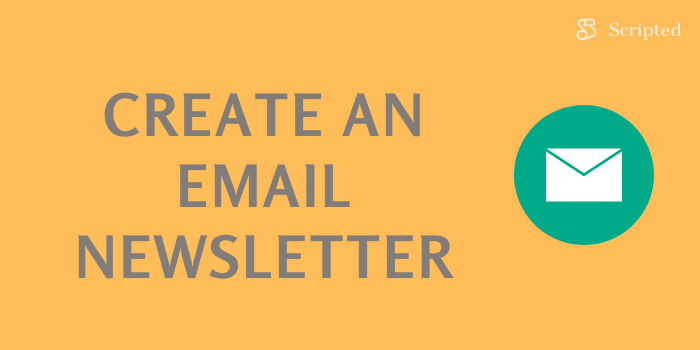 Create an Email Newsletter 