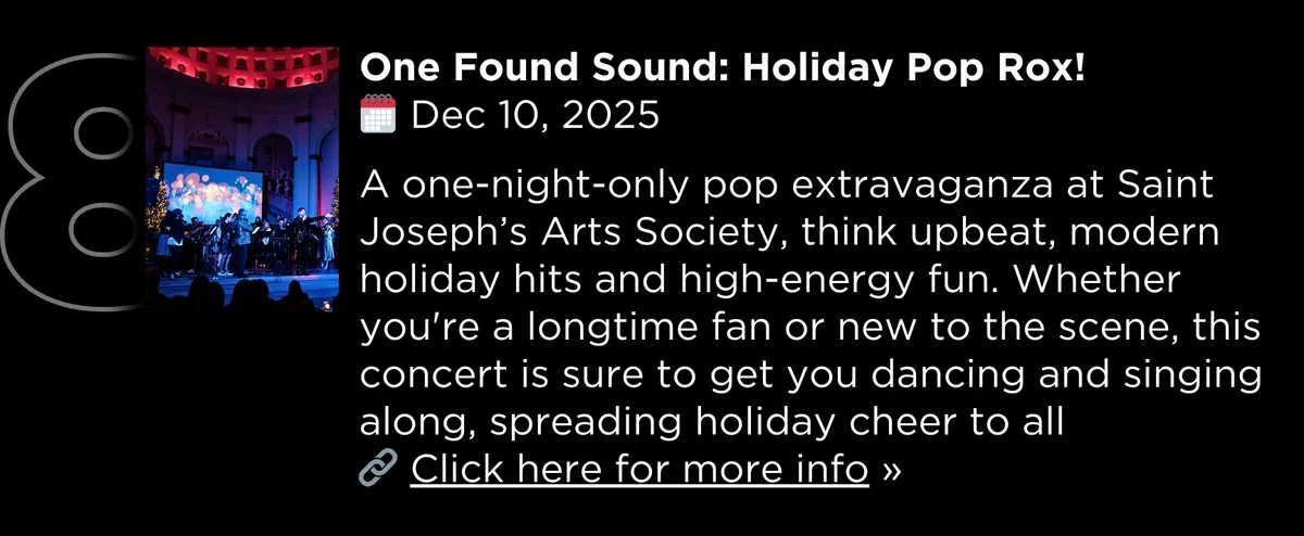 One Found Sound: Holiday Pop Rox!