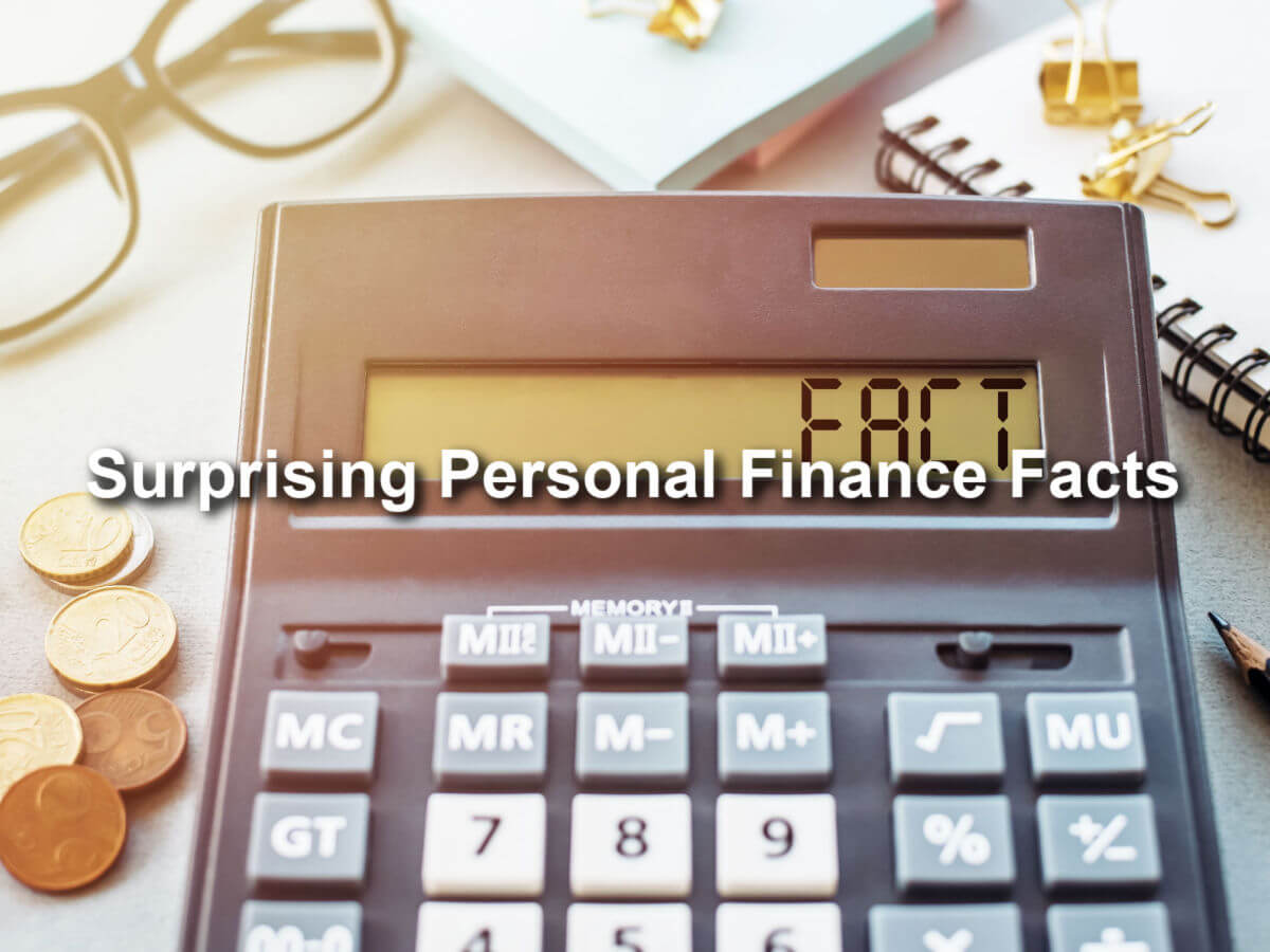 personal finance facts on calculator