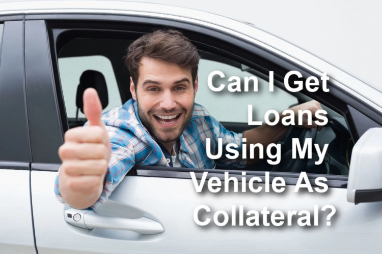 man giving a thumbs up from car and happy from using vehicle as collateral for title loan