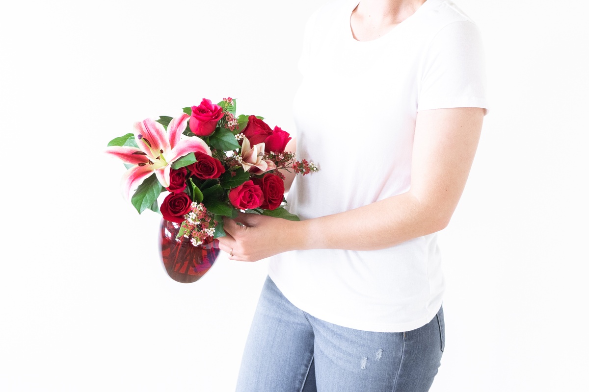 What does giving flowers symbolize?