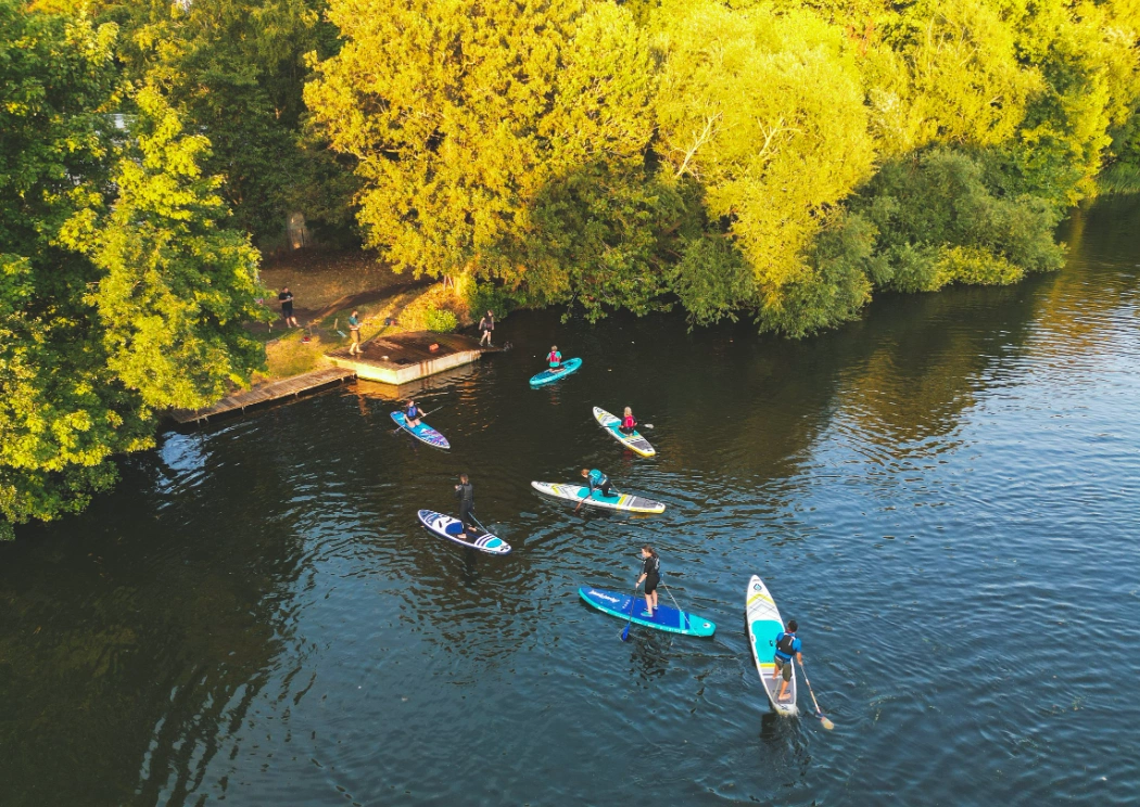 7 places to go standup paddleboarding in London