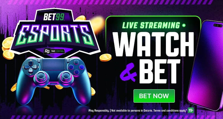 Live stream eSports at BET99