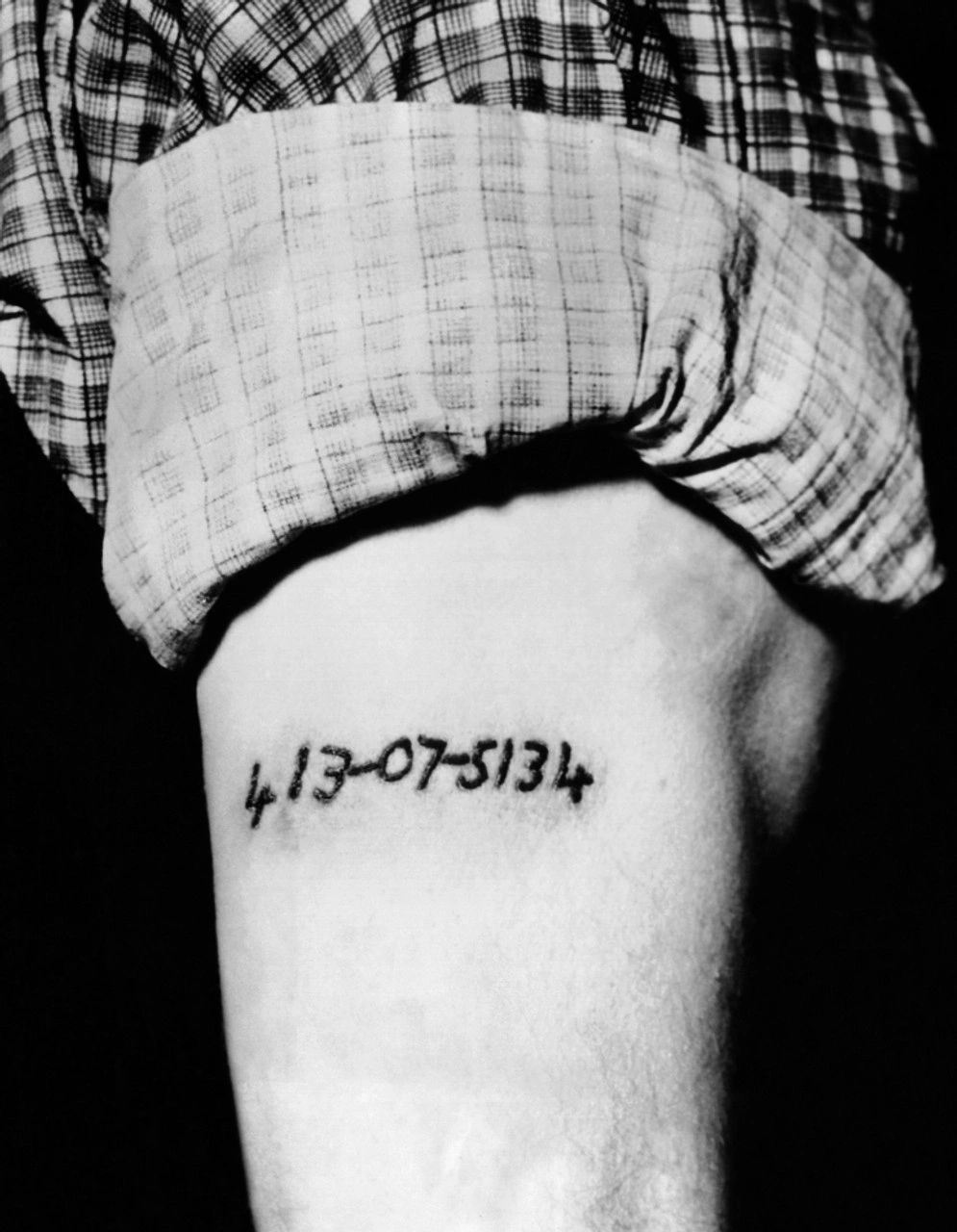 social security number tattoo