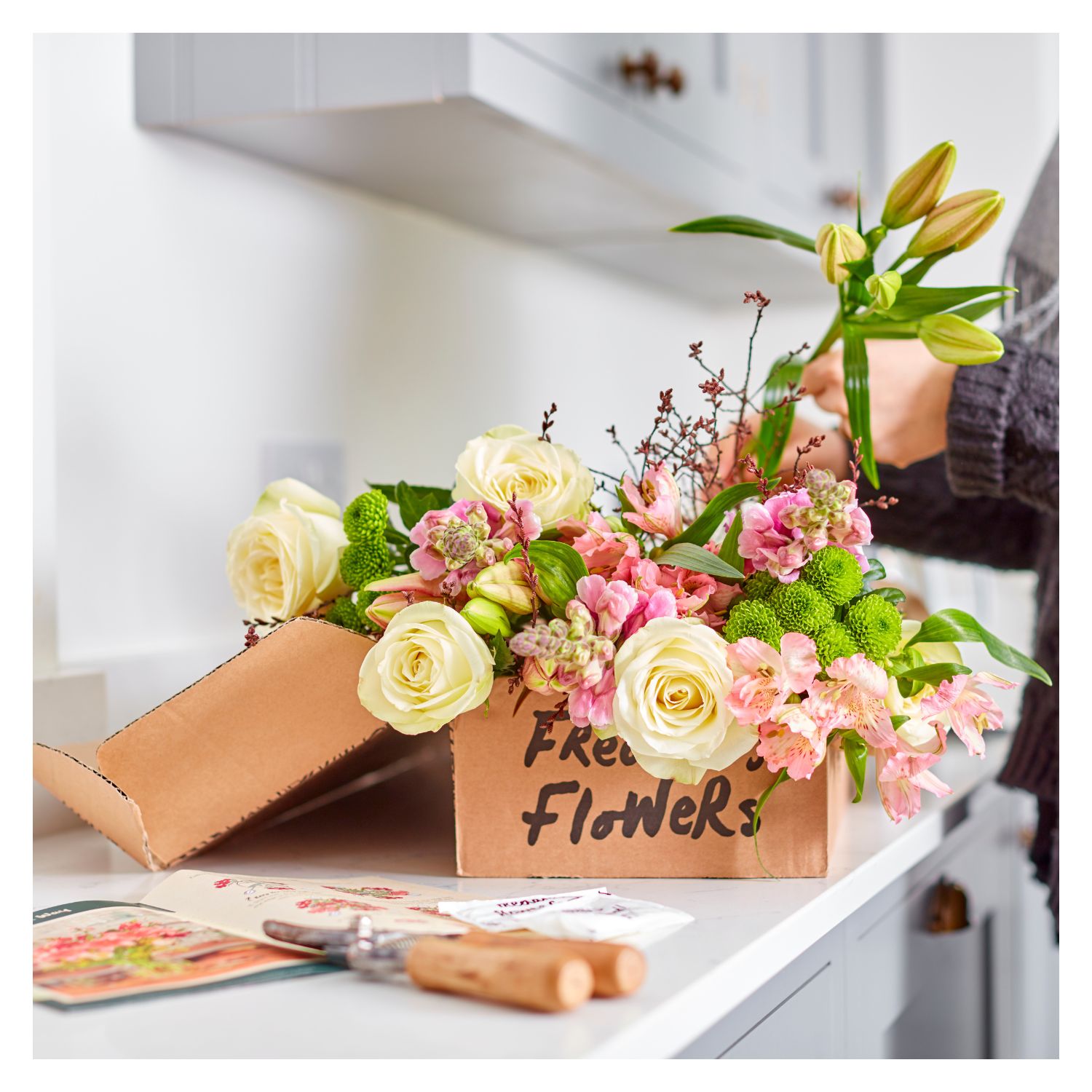 Fresh Flowers Subscription Service Freddie’s Flowers UK