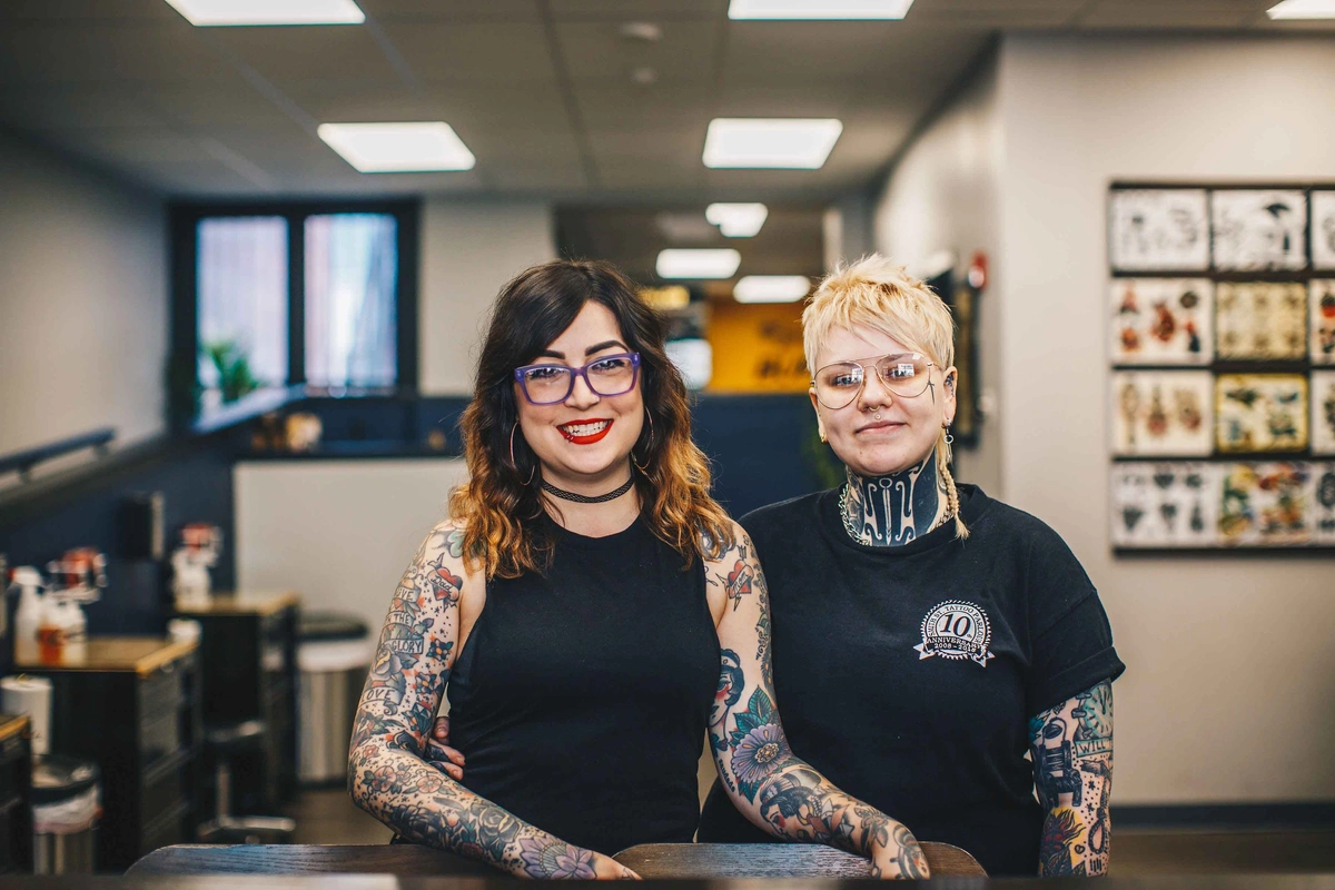 tattoo studio welcome staff