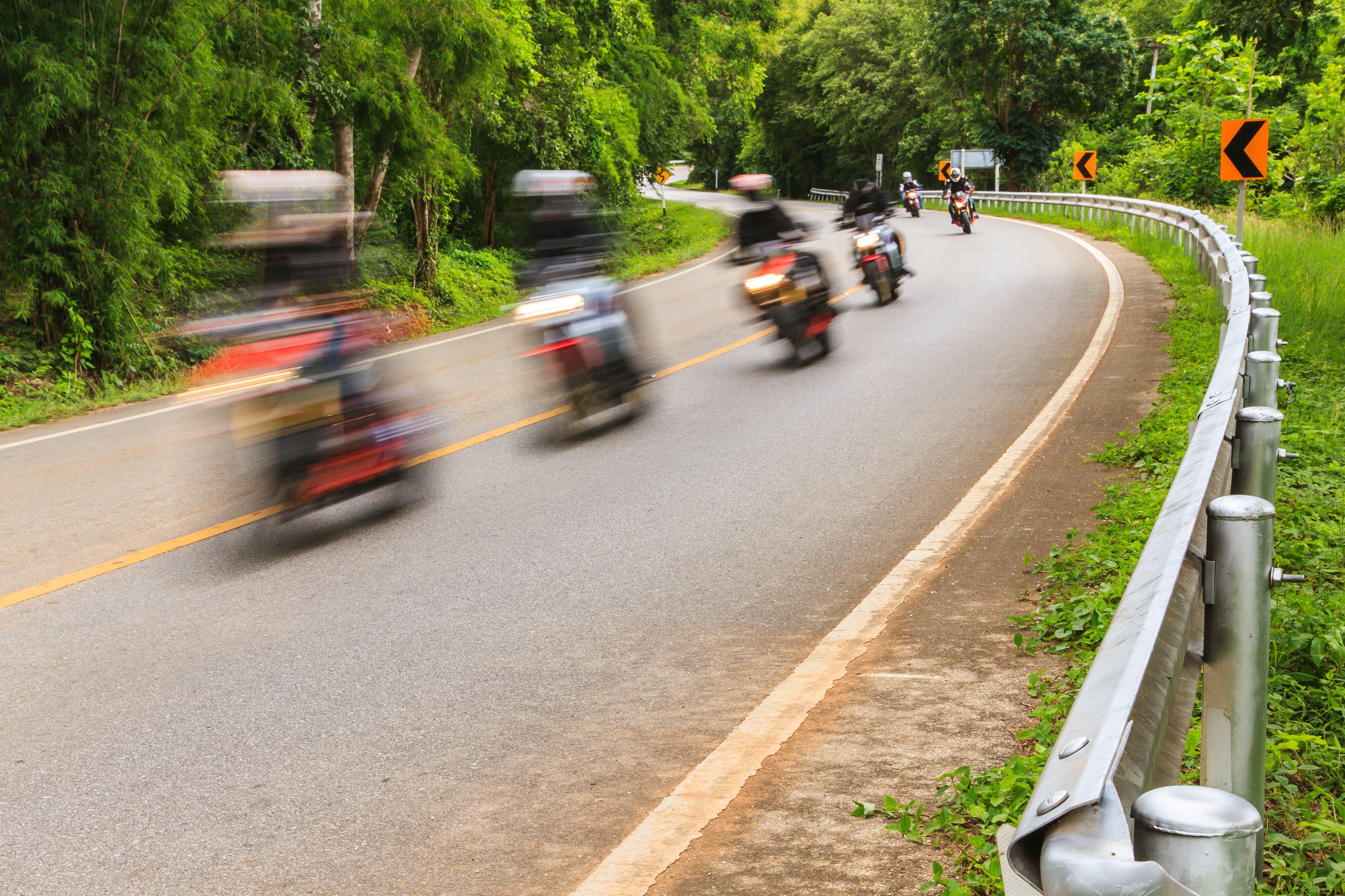 Group of riders