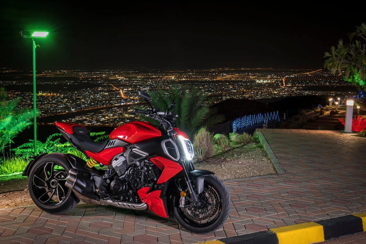2023 Ducati Diavel V4 for rent at Twisted Road