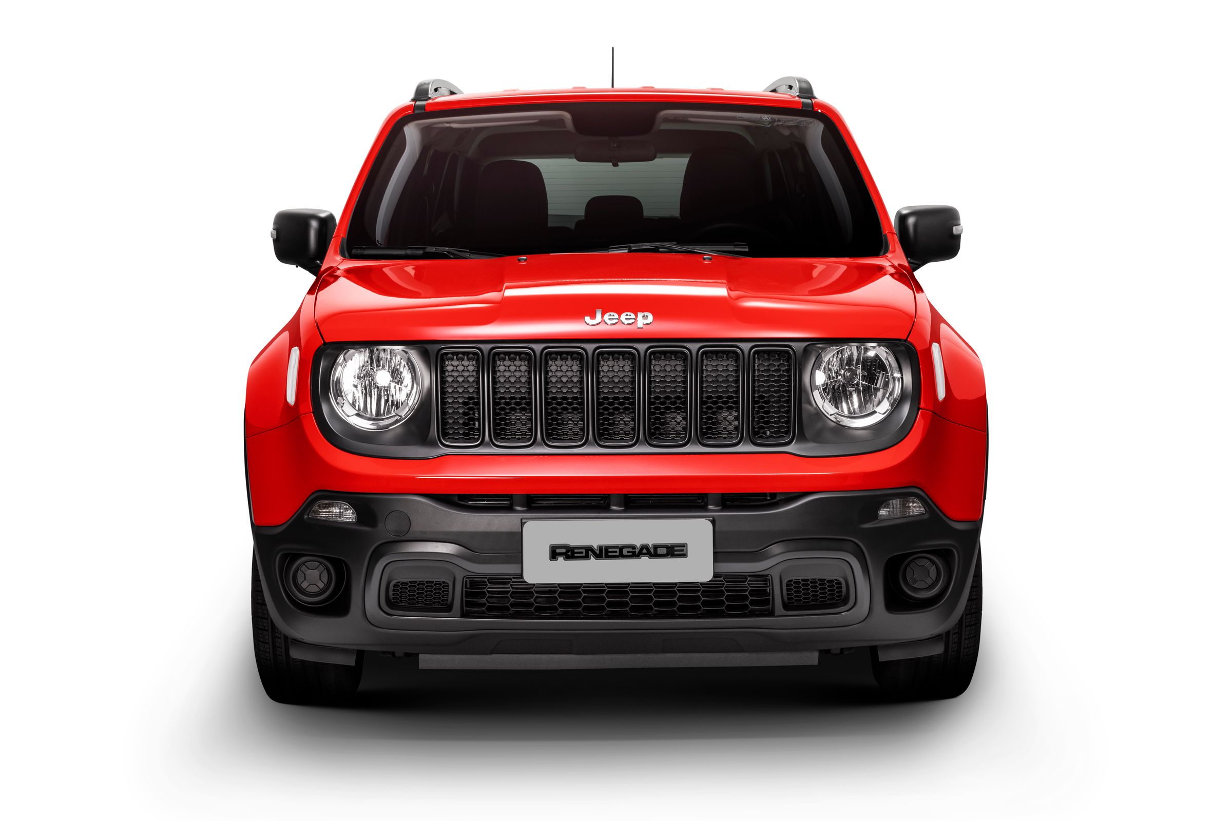 Jeep Renegade vermelho