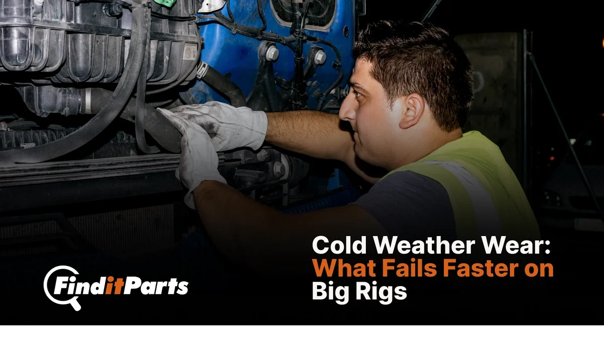 Why Big Rig Parts Switch More Often in the Cold