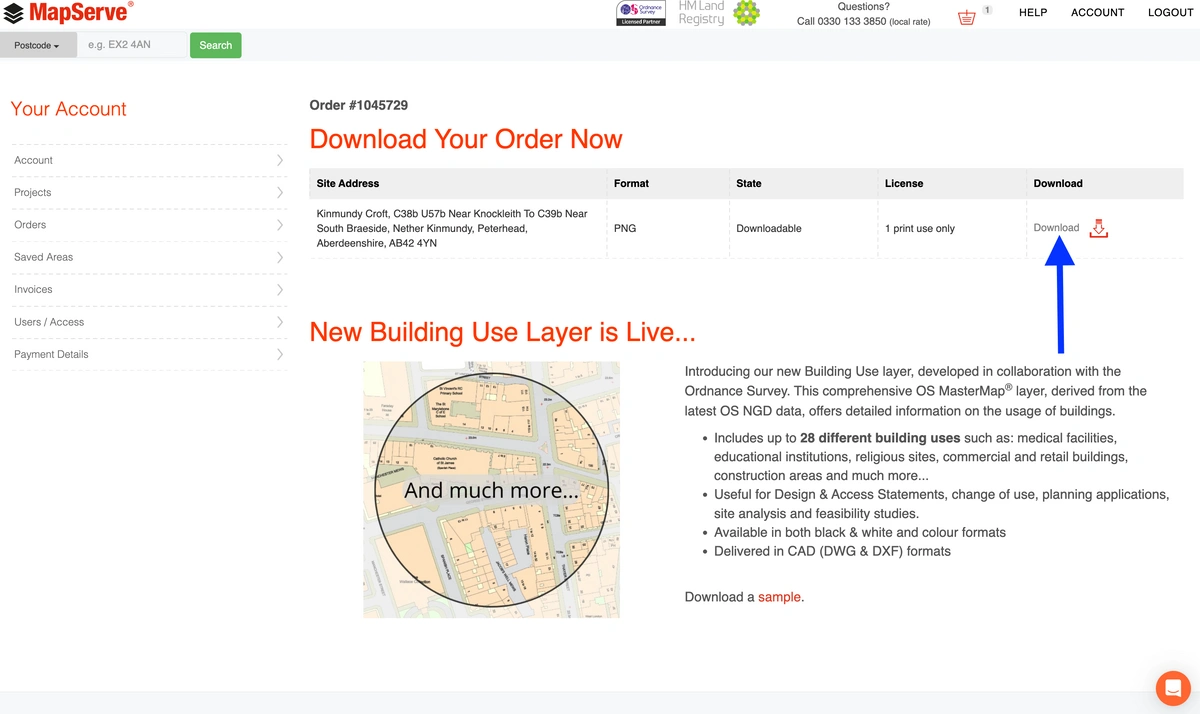 MapServe® download page