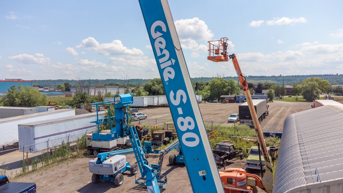 genie and jlg boom lifts