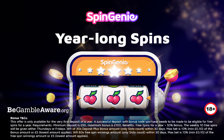 SpinGenie Year Long Spins