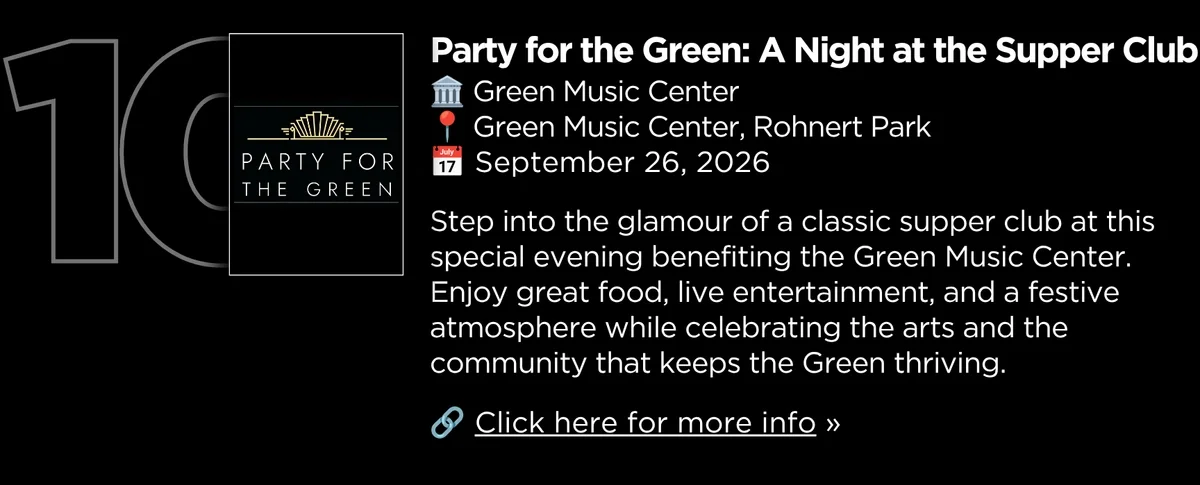 Party for the Green: A Night at the Supper Club