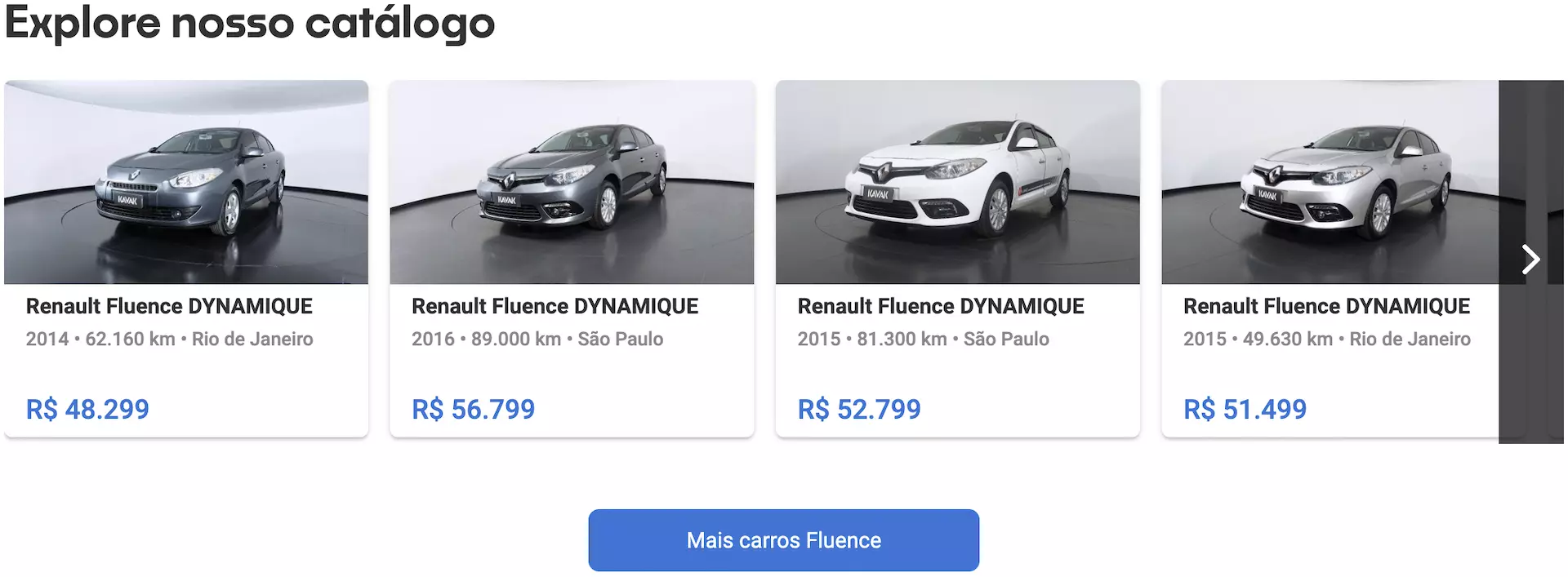 Fluence à venda