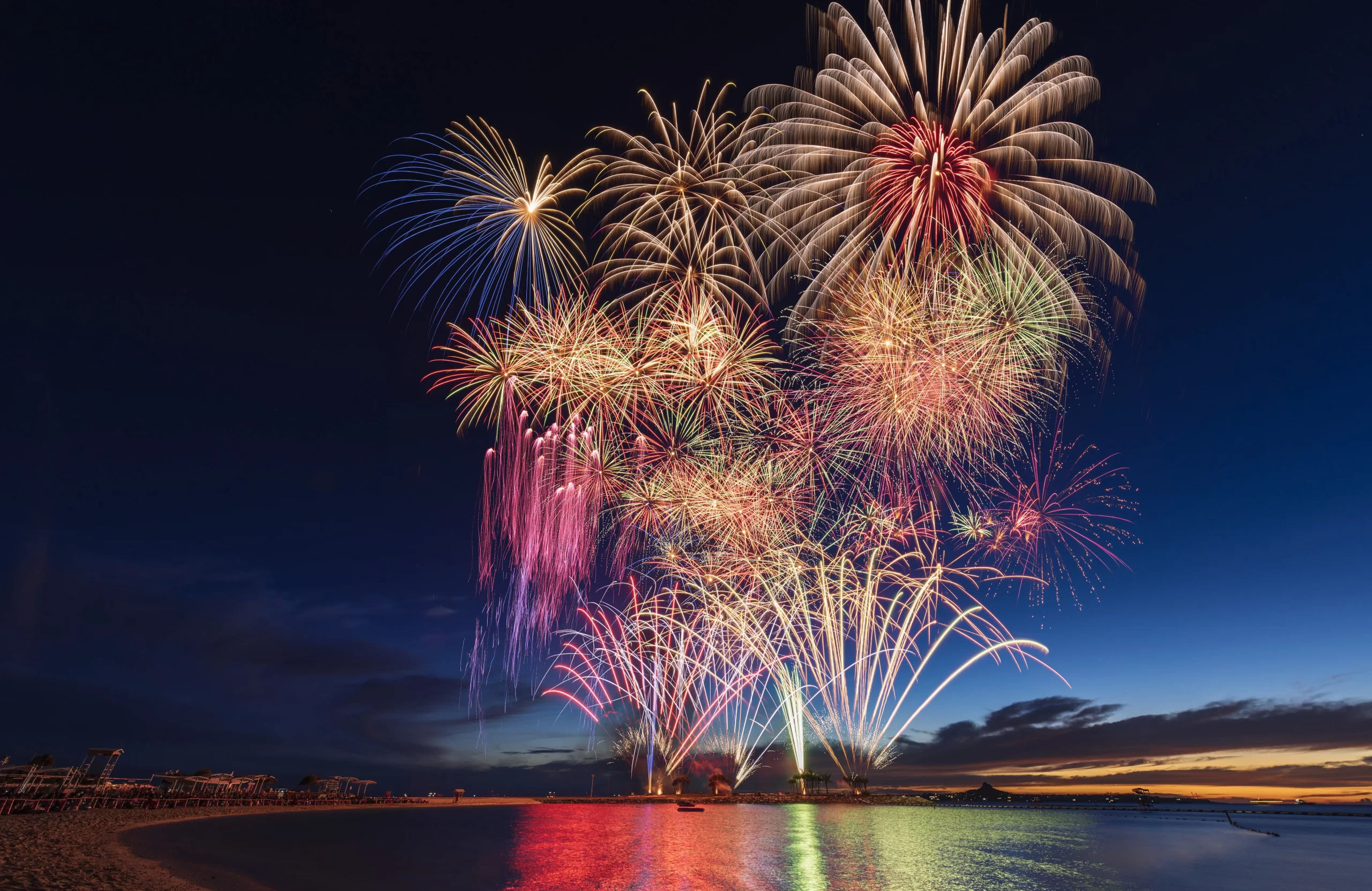 日本花火大會 海洋博