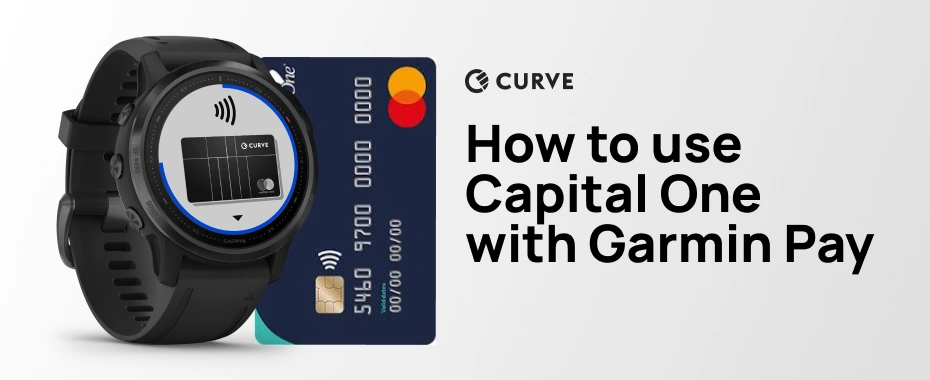 Add any Capital One card to Garmin Pay