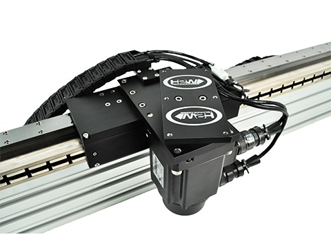 multi-axis solution that uses direct drive linear motor technology and rotary-to-linear technology