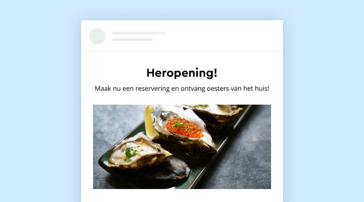 E-mail is dé manier om met je gasten in contact te blijven