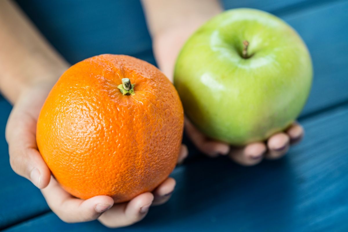 original medicare vs medicare advantage: comparing an orange and apple