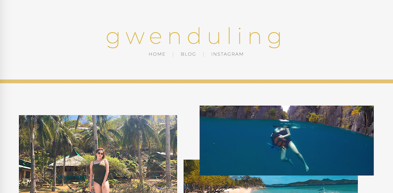 gwenduling.com old home page