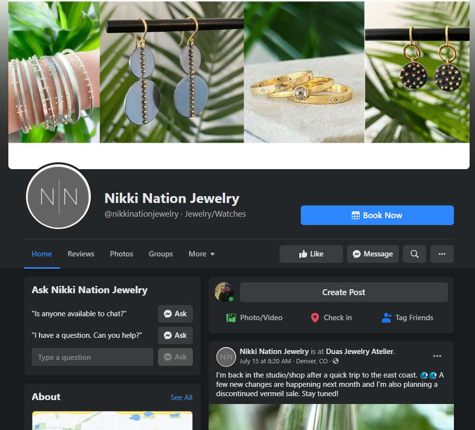 Nikki Nation Facebook page