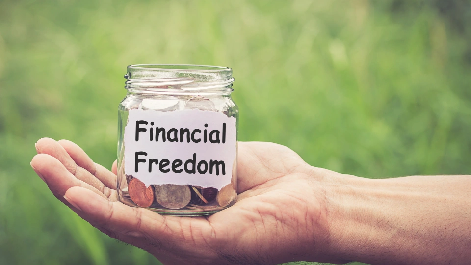 financial freedom coin jar