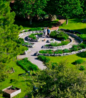 Arial view of the Southern Environmental Center