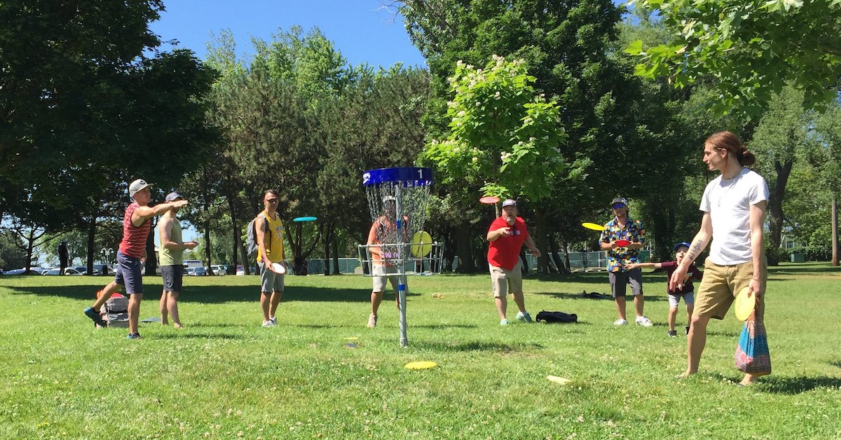 Beaches yoga, clean up, disc golf day...