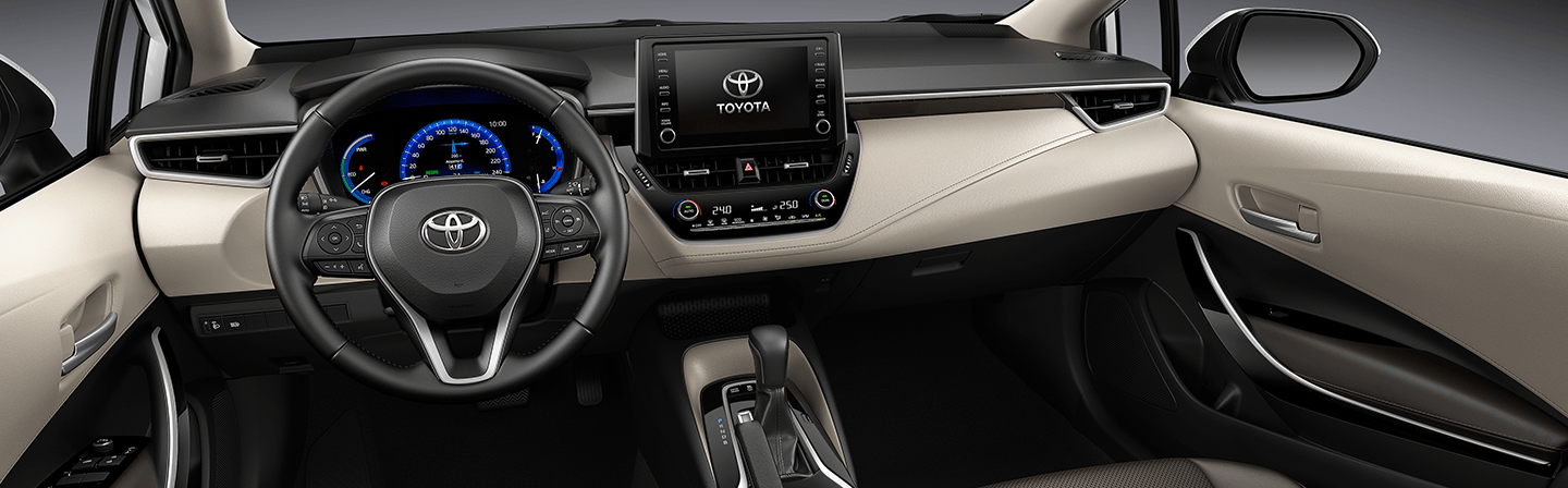 Carro Corolla 2022 interior
