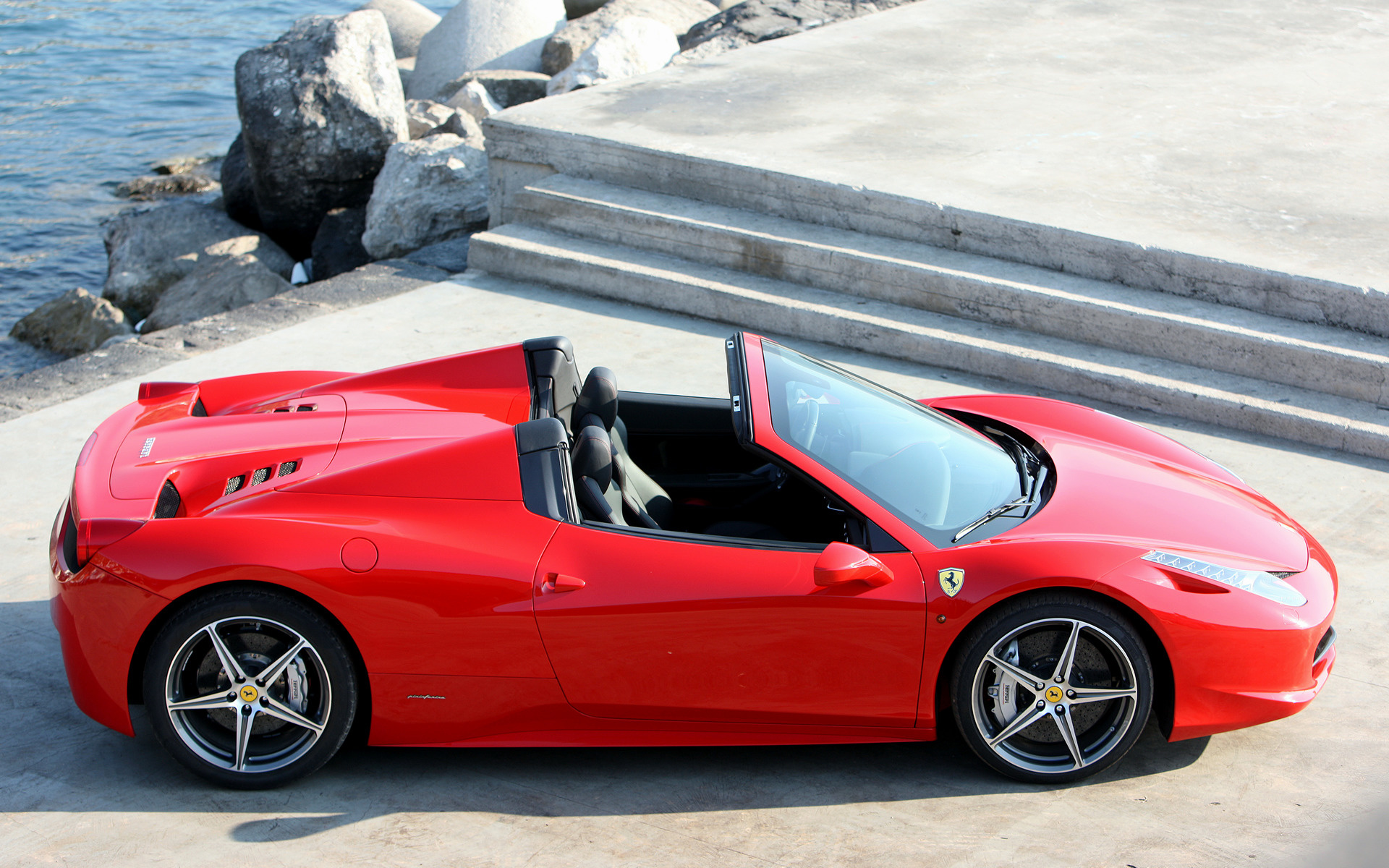 Ferrari 458 Spider carro