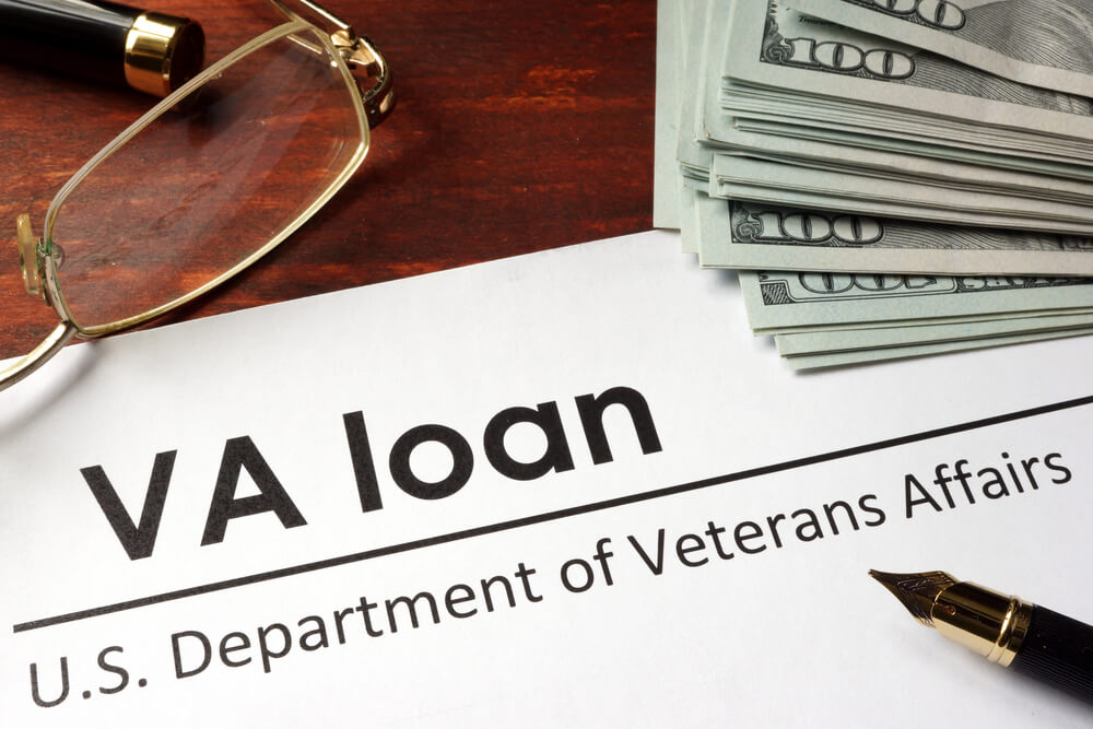VA loan for military veterans