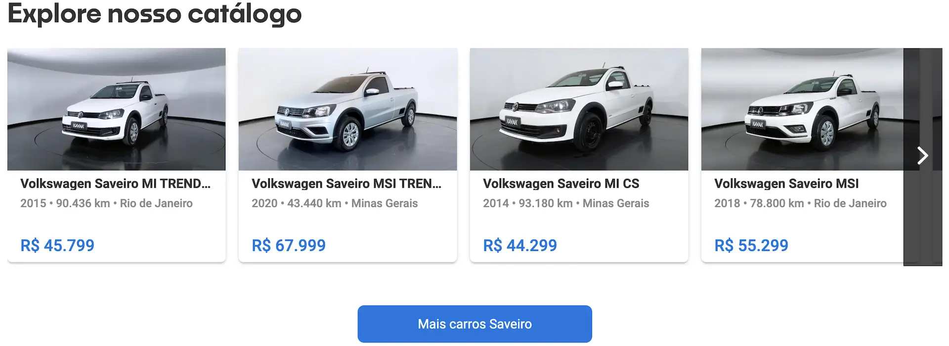 Carros na Web, Volkswagen Saveiro Surf 1.6 2010