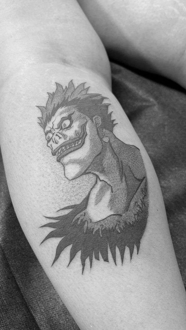 riuk tattoo death note