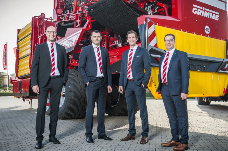 The management team of the GRIMME Landmaschinenfabrik