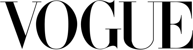 Vogue black logo