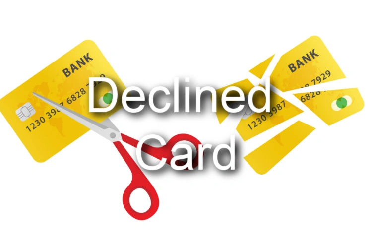 declined card