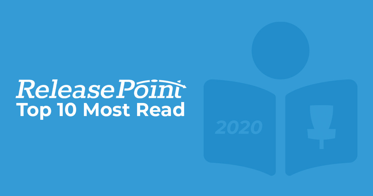"Release Point Top 10 Most Read" in white text on blue background