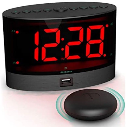 Best Vibrating Alarm Clocks For 2021, Alarm Clock That Shakes Bed