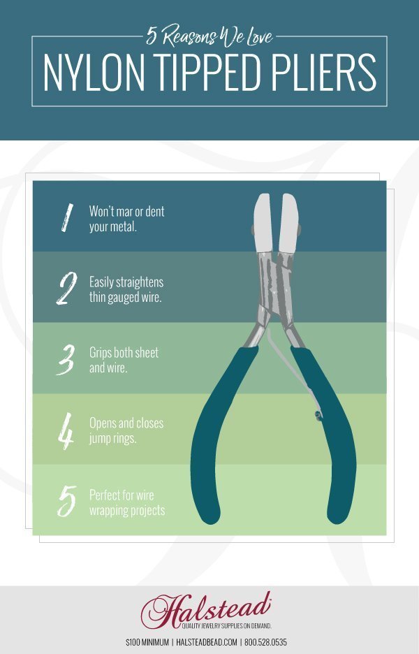 Infographic - 5 reasons we love nylon tipped pliers