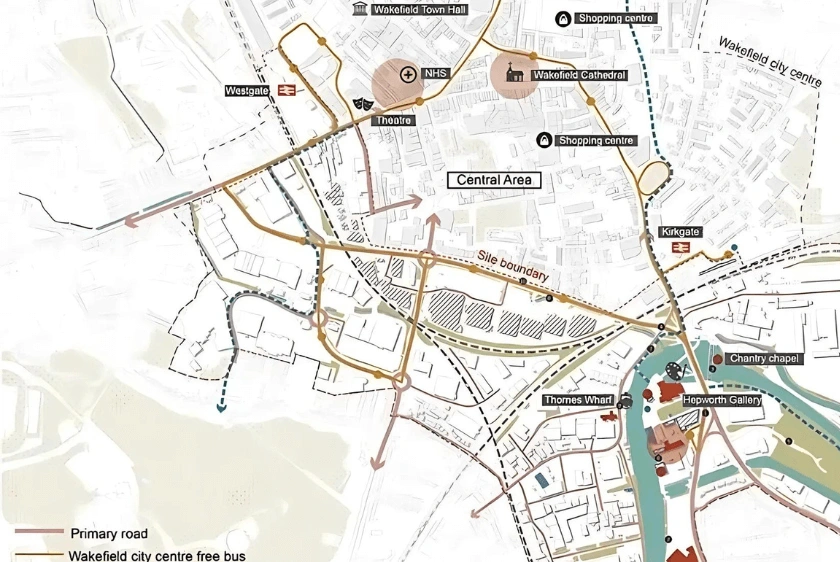 Urban regeneration map by Jiayu Zhu