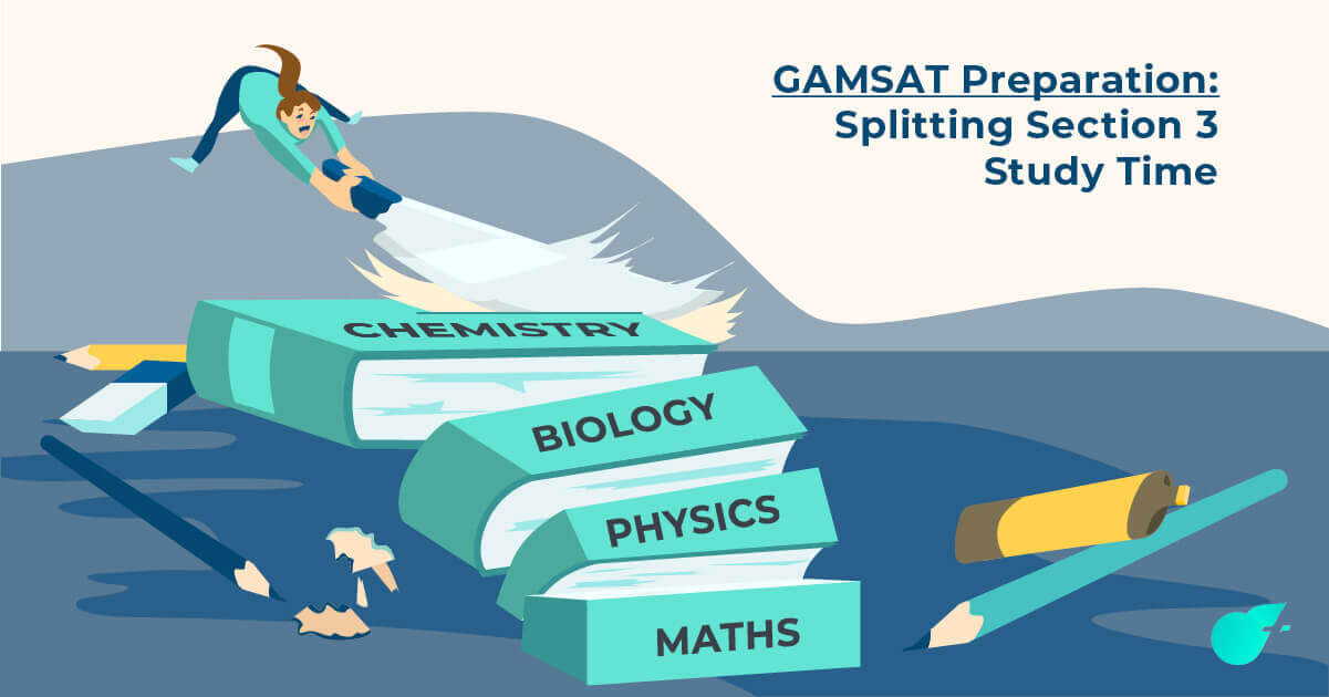 Splitting GAMSAT Section 3 study time