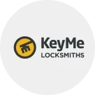 About KeyMe Locksmiths logo