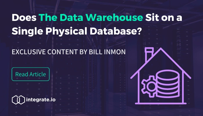 Does the Data Warehouse Sit on a Single Database? | Integrate.io
