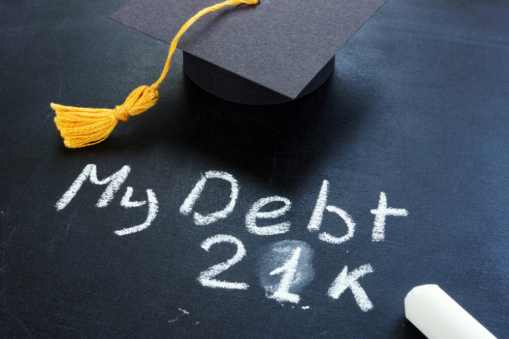 financial stress from a student loan