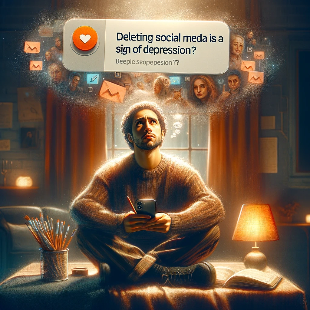 Is Deleting Social Media a Sign of Depression? Yes & No (2024)