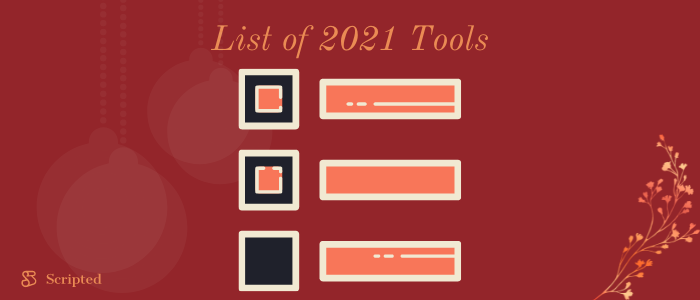 List of 2021 Tools