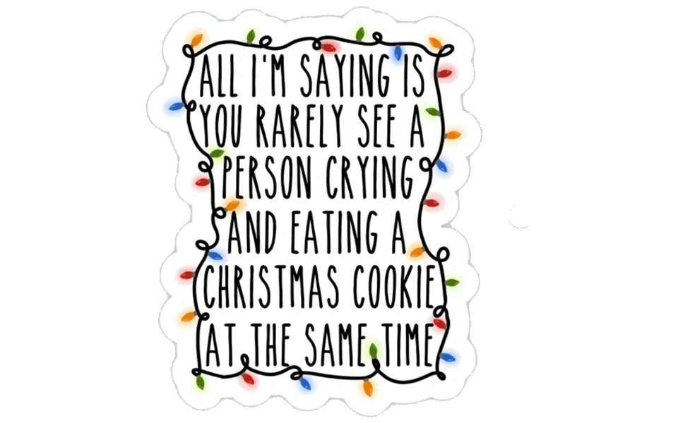 christmas-stickers-cant-cry-and-eat-c...